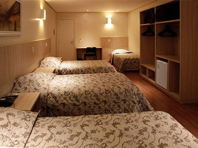 Golden Hotel - O Mais Central - Pet Friendly Chapeco Luaran gambar