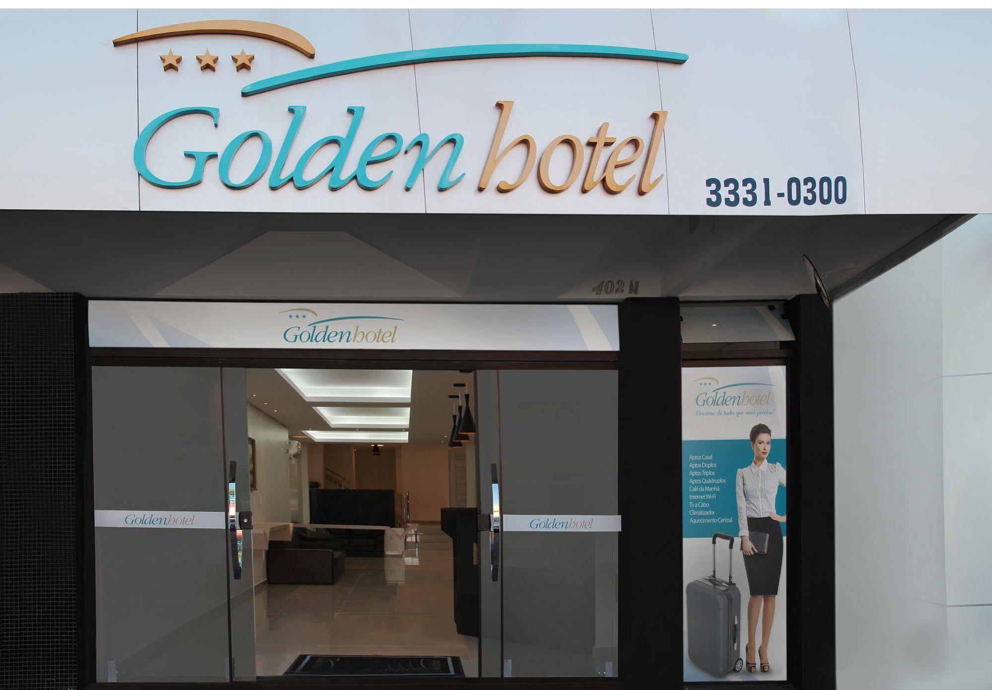 Golden Hotel - O Mais Central - Pet Friendly Chapeco Luaran gambar